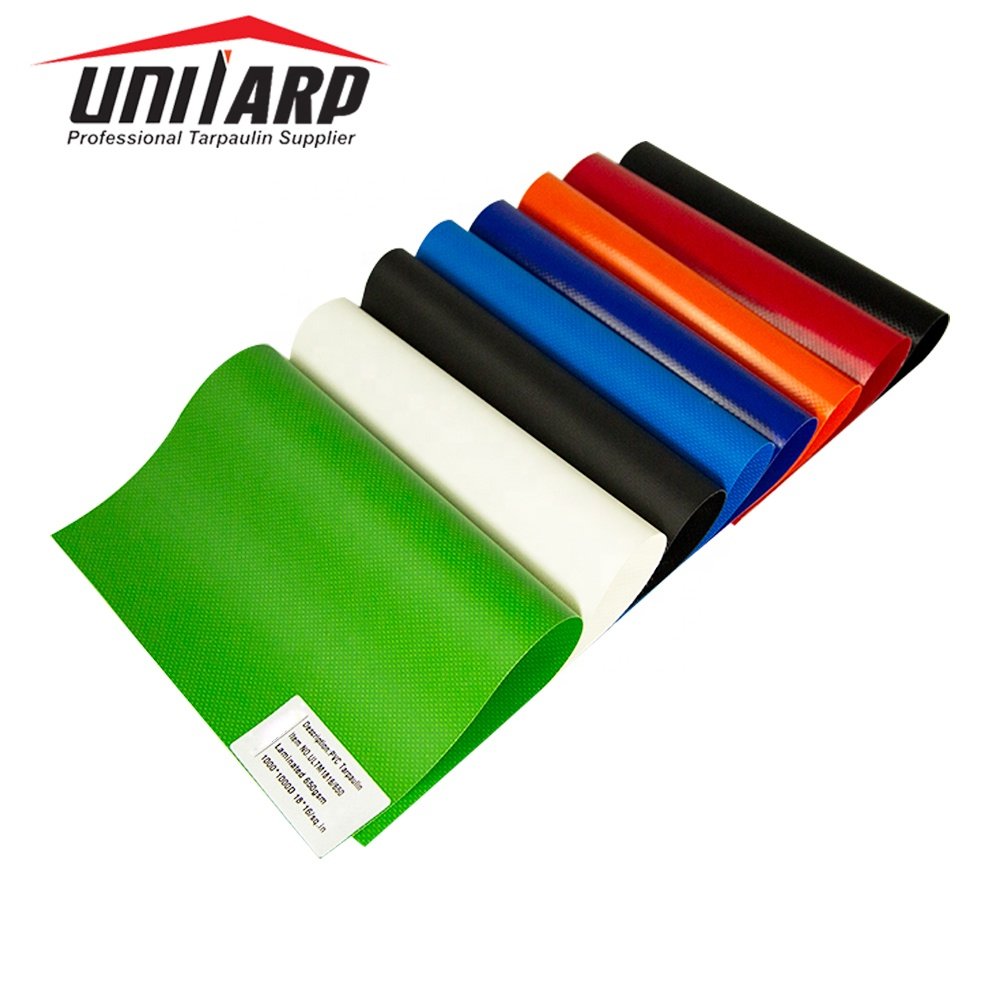 Heavy Duty UV Stable PVC Plastic Canvas Fabric Tarpaulin Roll Fabric