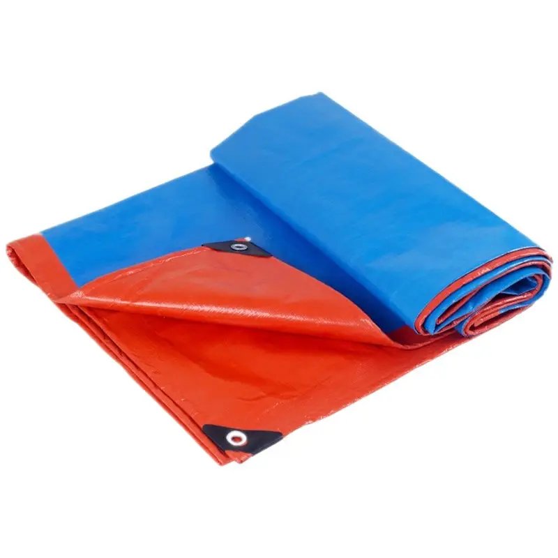 Plastic Tarpaulin Trailer Tarpaulin Boat Camper Trailer Cover Camping Equipment Tarp Tent Covers
