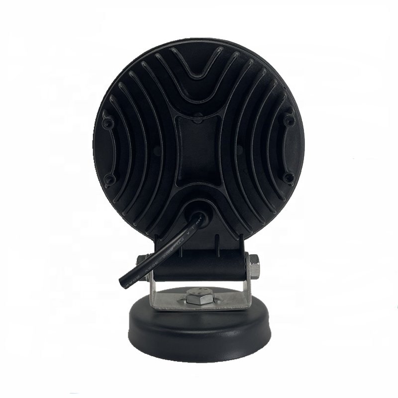 Offroad 4 Inch Round 72W Automobile LED Work Light With Halo Ring Headlight Driving Lamp for Car SUV Jeep Truck Tractor Boat