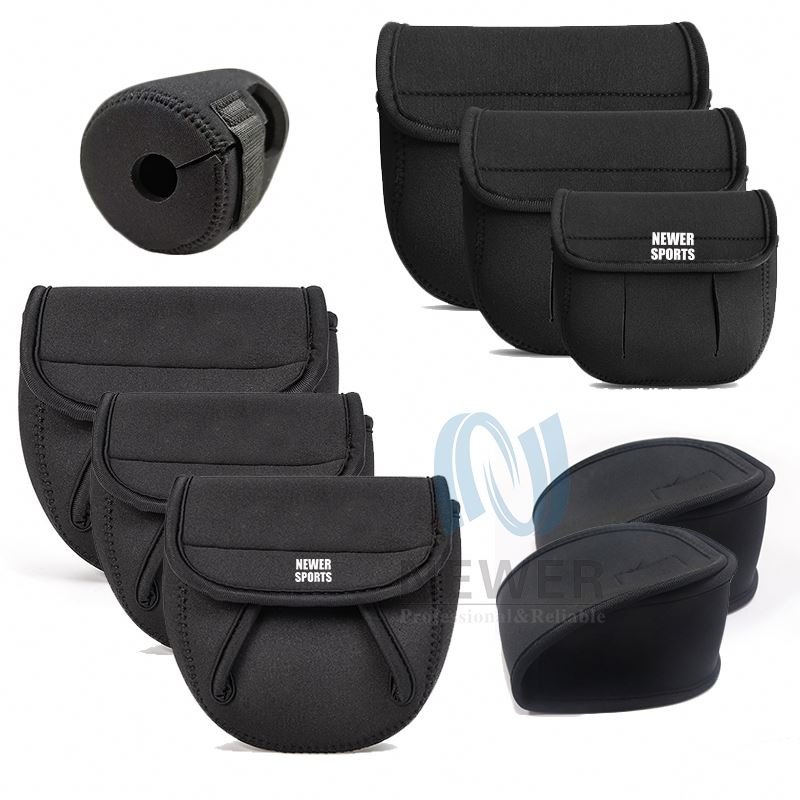 Factory Supply Custom logo Thicken Shockproof Neoprene Fishing Rod Protection Bag Pole Carrying Storage Case Camouflage