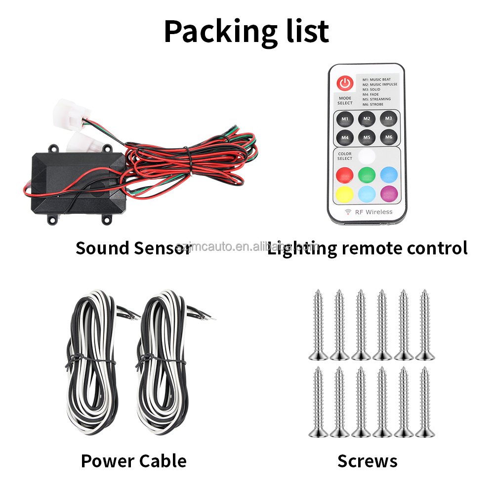 JMC 6.5" Marine Speaker with RGB Light New Arrival Grey PP Cone 50-20KHz Frequency 6modes 7Colors Waterproof IP67 for Boat Yacht