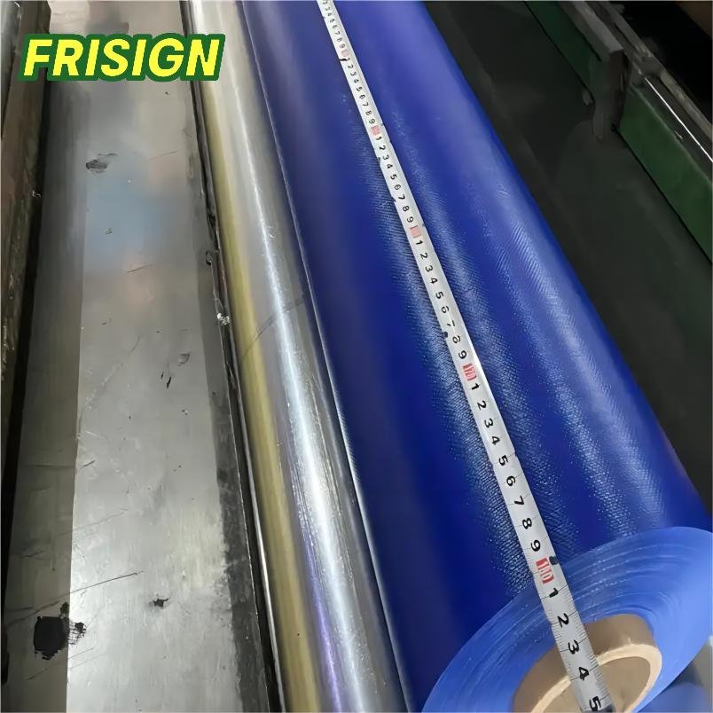 Customized Size Heavy Duty Tarpaulin Oxford Plain Solid Dyed Grey PVC Tarpaulin for Swimming Pool