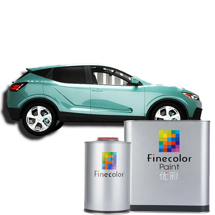 2k Acrylic Clearcoat Varnish Good Quality With Diamond Effect for Car Repairing