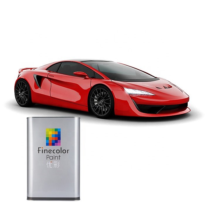2k Acrylic Clearcoat Varnish Good Quality With Diamond Effect for Car Repairing