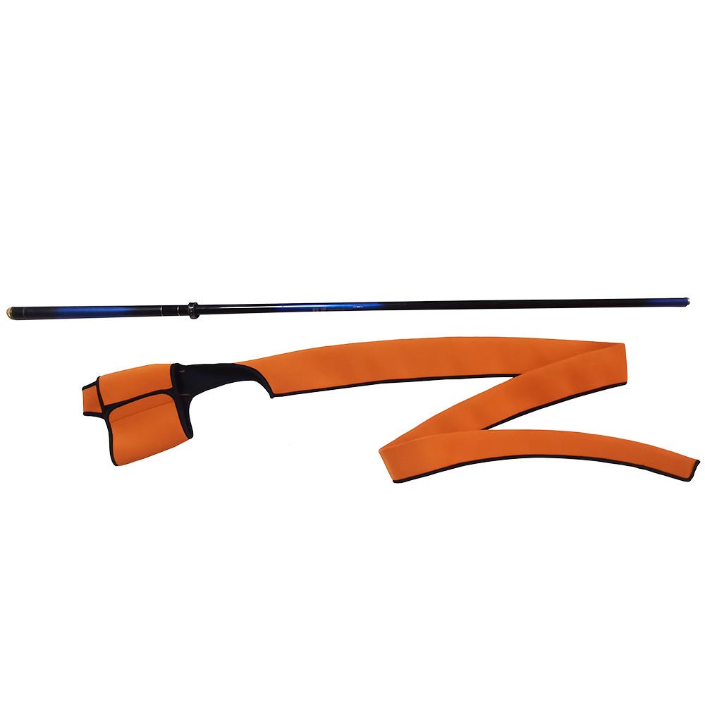 Free Sample Custom Size Spinning Casting Fishing Rod Fly Protective Covers Neoprene Fishing Rod Sleeve