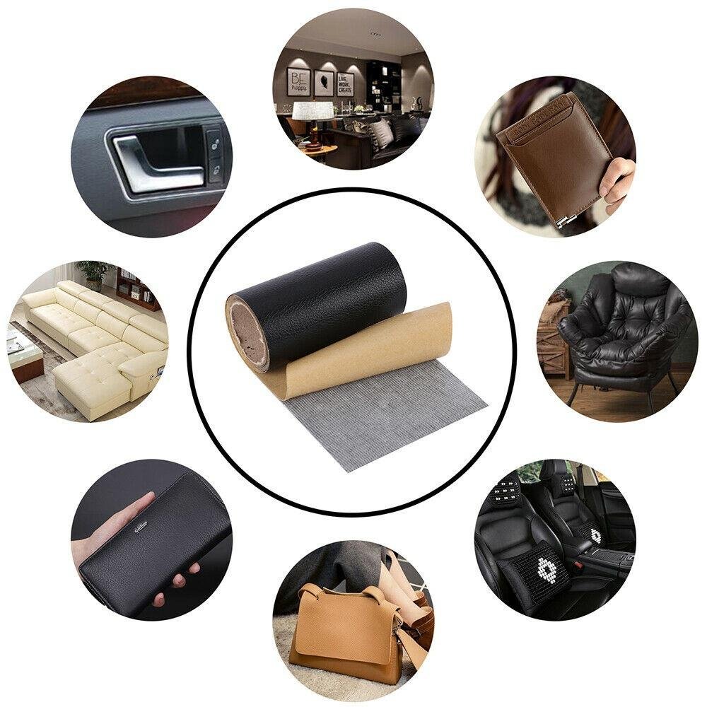 Decorative PVC Artificial Leather Fabric Upholstery Vinyl for Car Leather Seat Covers Motorbike Bags for Sofa Bags
