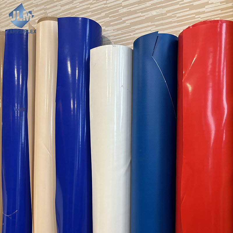 Multi Color Waterproof PVC Tarpaulin for Inflatable Game Coated Other Fabric Truck Cover Side Curtain Tarpaulin Fabric