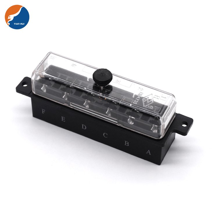 HG-4735-S6B HG-4735-S6C HG-4735-S6D HG-4735-S8 Multiway Auto Plug in Fuse Automotive 6 8 Ways Blade Fuse Holder Box Block