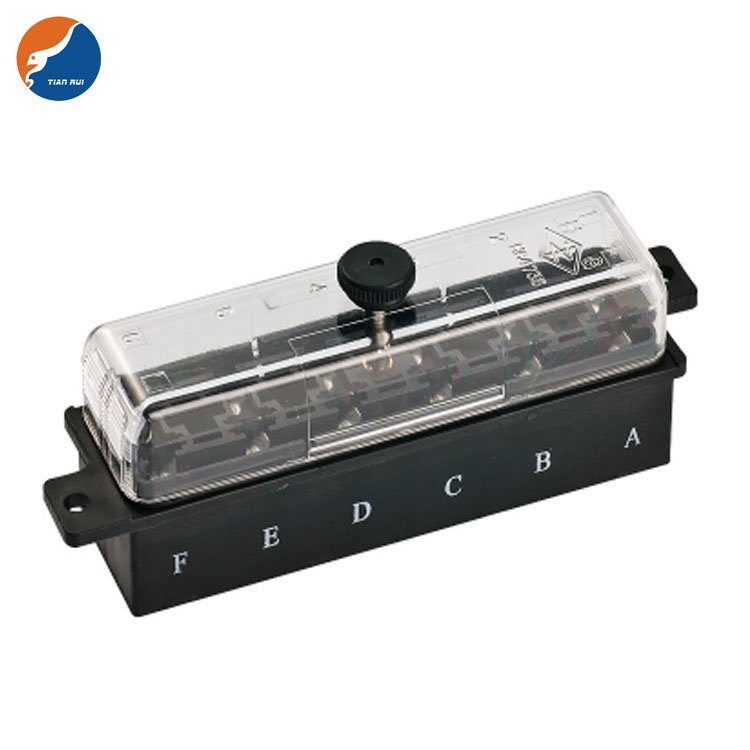 HG-4735-S6B HG-4735-S6C HG-4735-S6D HG-4735-S8 Multiway Auto Plug in Fuse Automotive 6 8 Ways Blade Fuse Holder Box Block