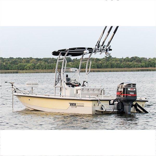 Dolphin Pro2 Aluminium Boat T Top Anodized Frame Navy Blue Canopy Center Console Heavy Duty T-Top