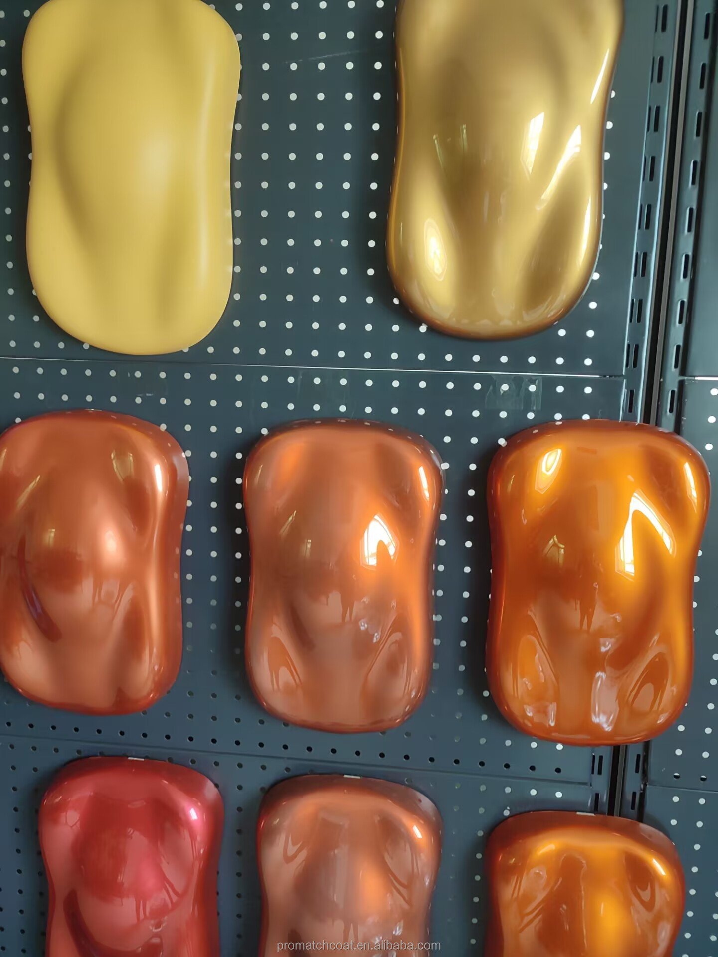 Painted Finished test Gloss Effective Spray Paint Plastic Car Model Plastic Car Shape for Car Painting Sample Display