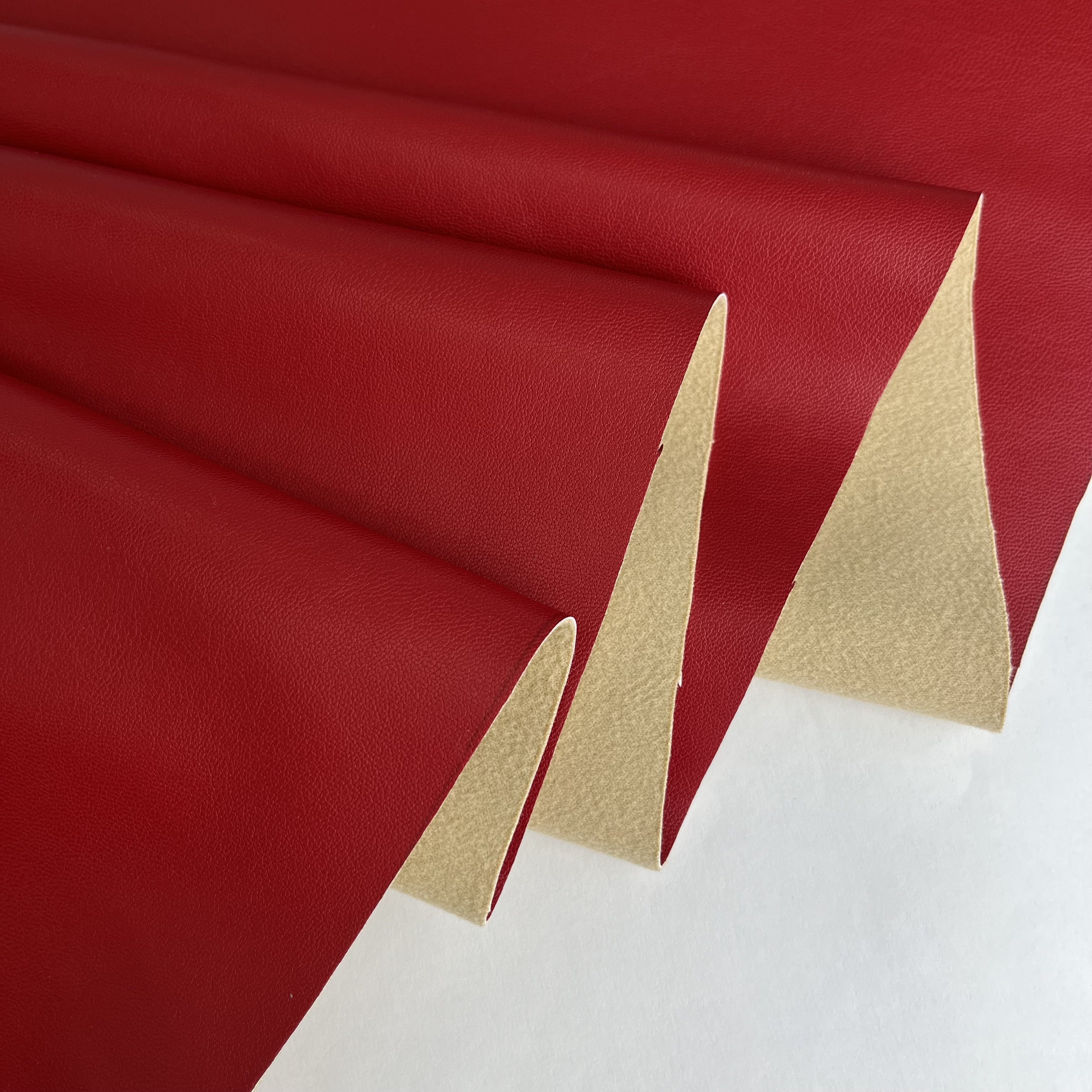 Waterproof PU Leather Fabric Knitted Embossed Faux Finish Marine Vinyl Rolls Material for Boats Yachts Car Seats