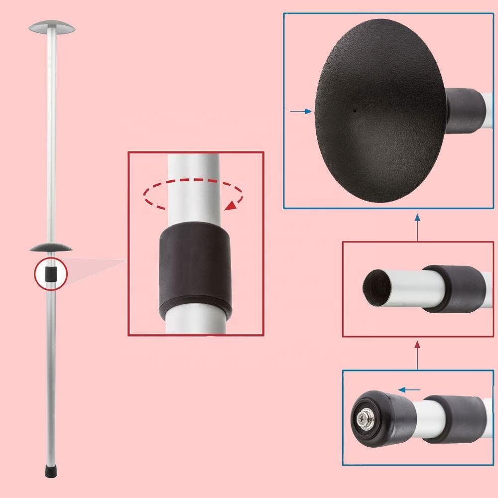 Silver and Black Color Hotselling Telescopic Boat Cover Support Pole with Factory Price