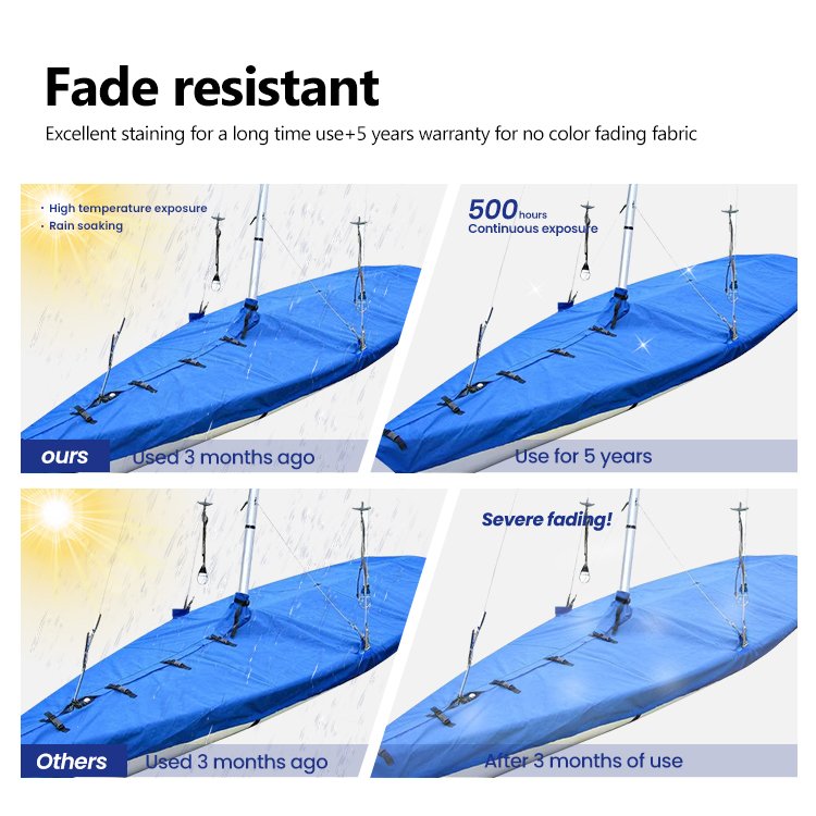 HOMFUL Sailing Boat Cover Fishing Marine Boat Cover Waterproof