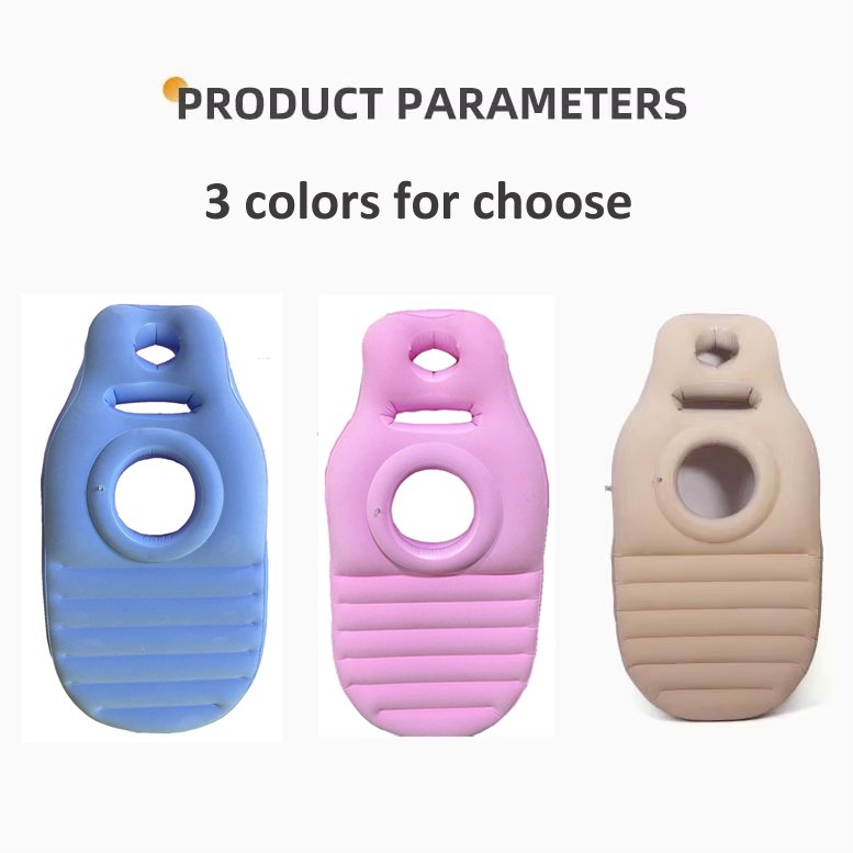 Portable Cooling Foldable & Massage Inflatable Maternity Pillow for Pregnancy Bed Outdoor Rest Floating Boat Yoga Pad