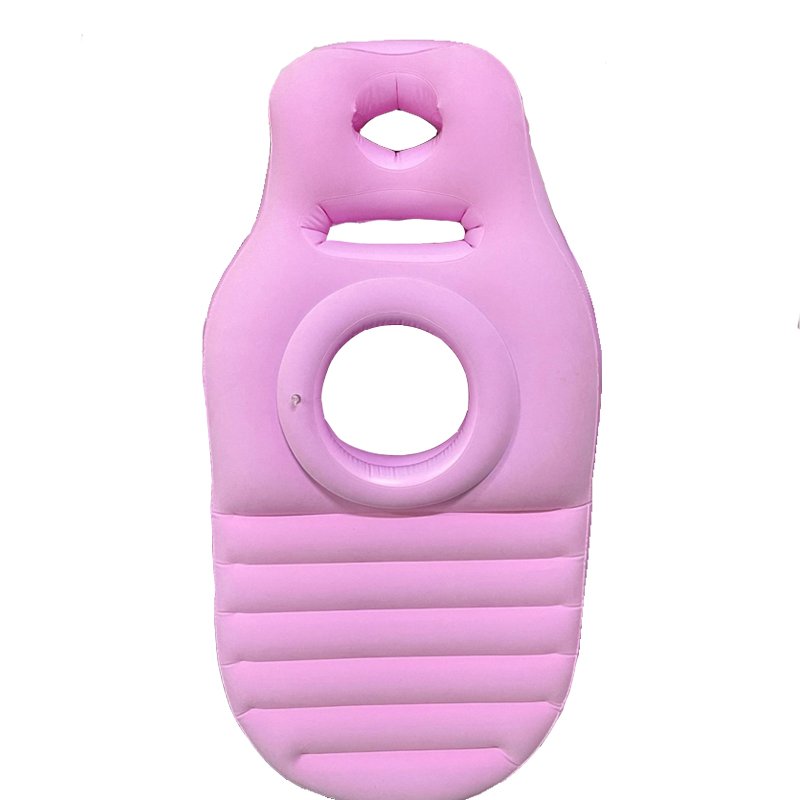 Portable Cooling Foldable & Massage Inflatable Maternity Pillow for Pregnancy Bed Outdoor Rest Floating Boat Yoga Pad