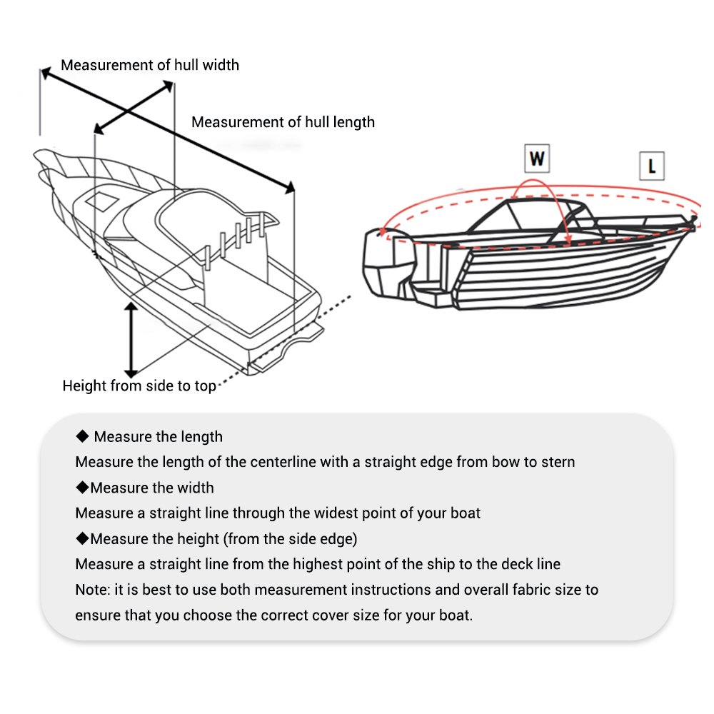 Popular Design Fashion, Durable Boat Cover for Shipped, Round and square Boat, Used in Winter and All Weather
