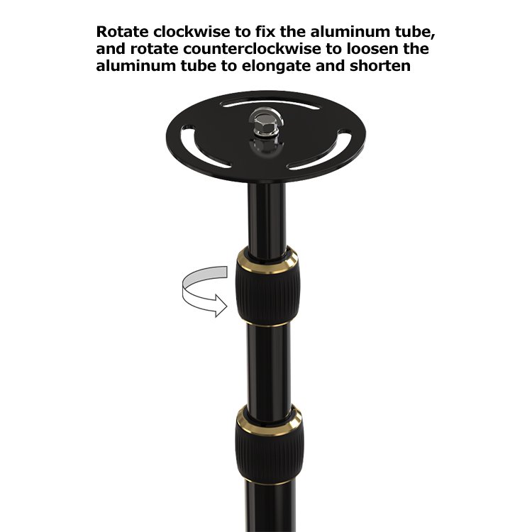 HOMFUL Aluminum Telescopic Boat Cover Support Rods Marine Boat Cover Support Poles