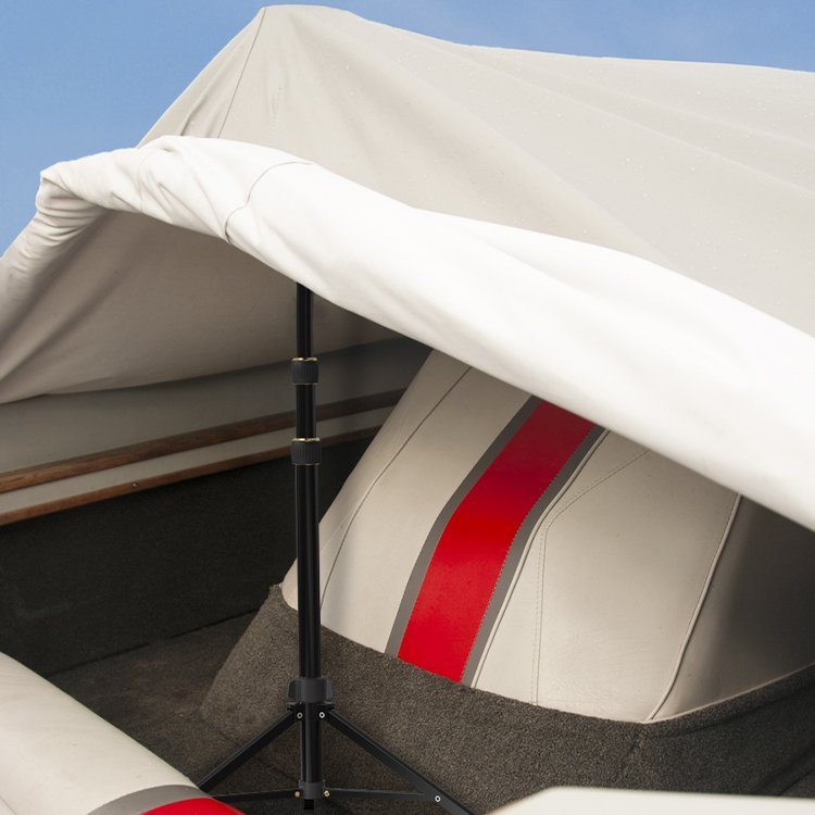 HOMFUL Aluminum Telescopic Boat Cover Support Rods Marine Boat Cover Support Poles