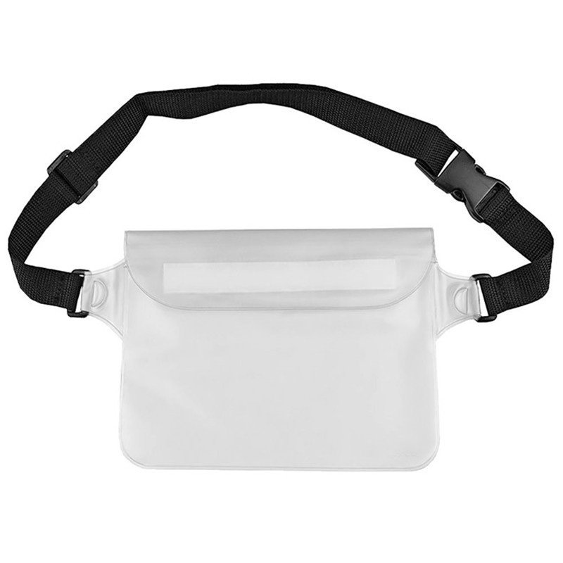 Custom Underwater Outdoorsports Belt Clear Bag Waist Pouch Dry Bag Fanny Pack Waist Bag Waterproof for Beach Swimming Boating