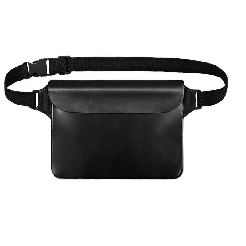 Custom Underwater Outdoorsports Belt Clear Bag Waist Pouch Dry Bag Fanny Pack Waist Bag Waterproof for Beach Swimming Boating