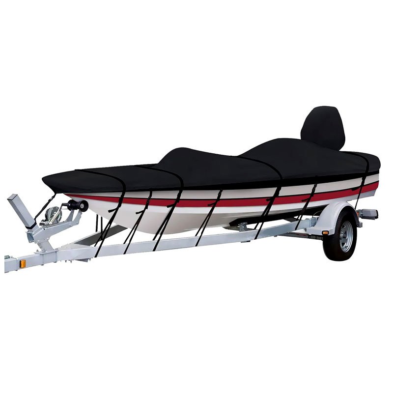 Factory Direct Universal 210d Oxford Water and Uv Resistant Trailerable Boat Dust Cover