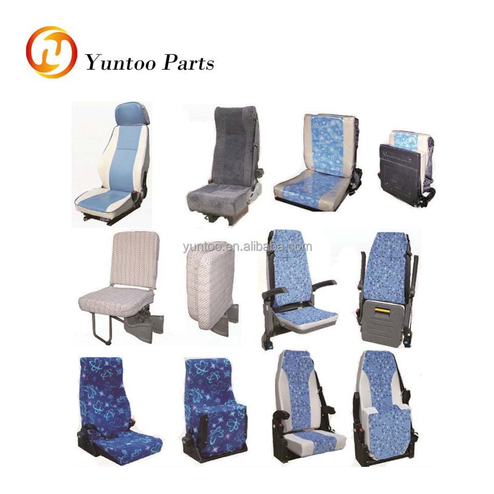 High Resilience and Flame-retardant Sponge Seats for Luxury coach Tourist Bus Reclining Passenger Seat