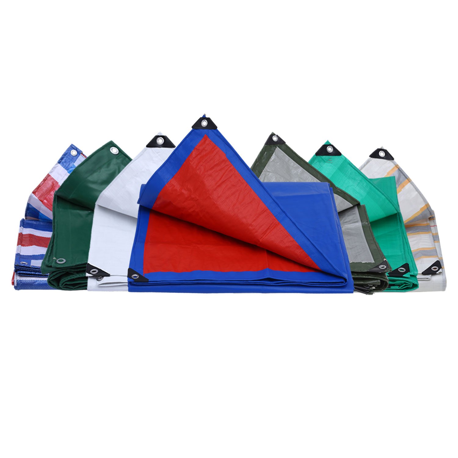 High-quality PE Tarpaulin Camping Ground Sheet Tarp for Above Ground Pool Car Boat Camper Canvas Tarps