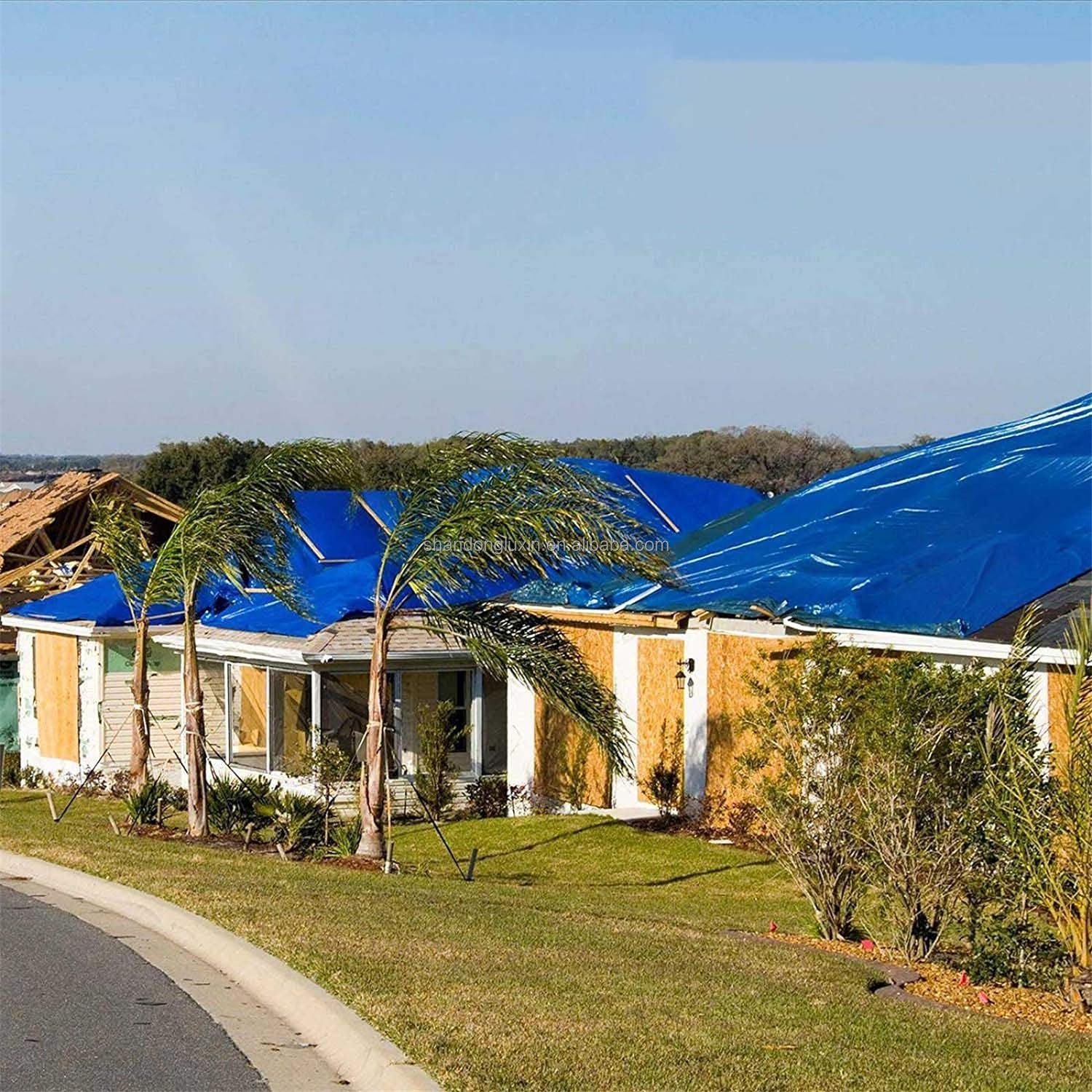 Silvery Green PE Tarpaulin Garden Balcony Terrace Rainproof Cloth Tent Waterproof Motorcycle Plants Cover Tarpaulins