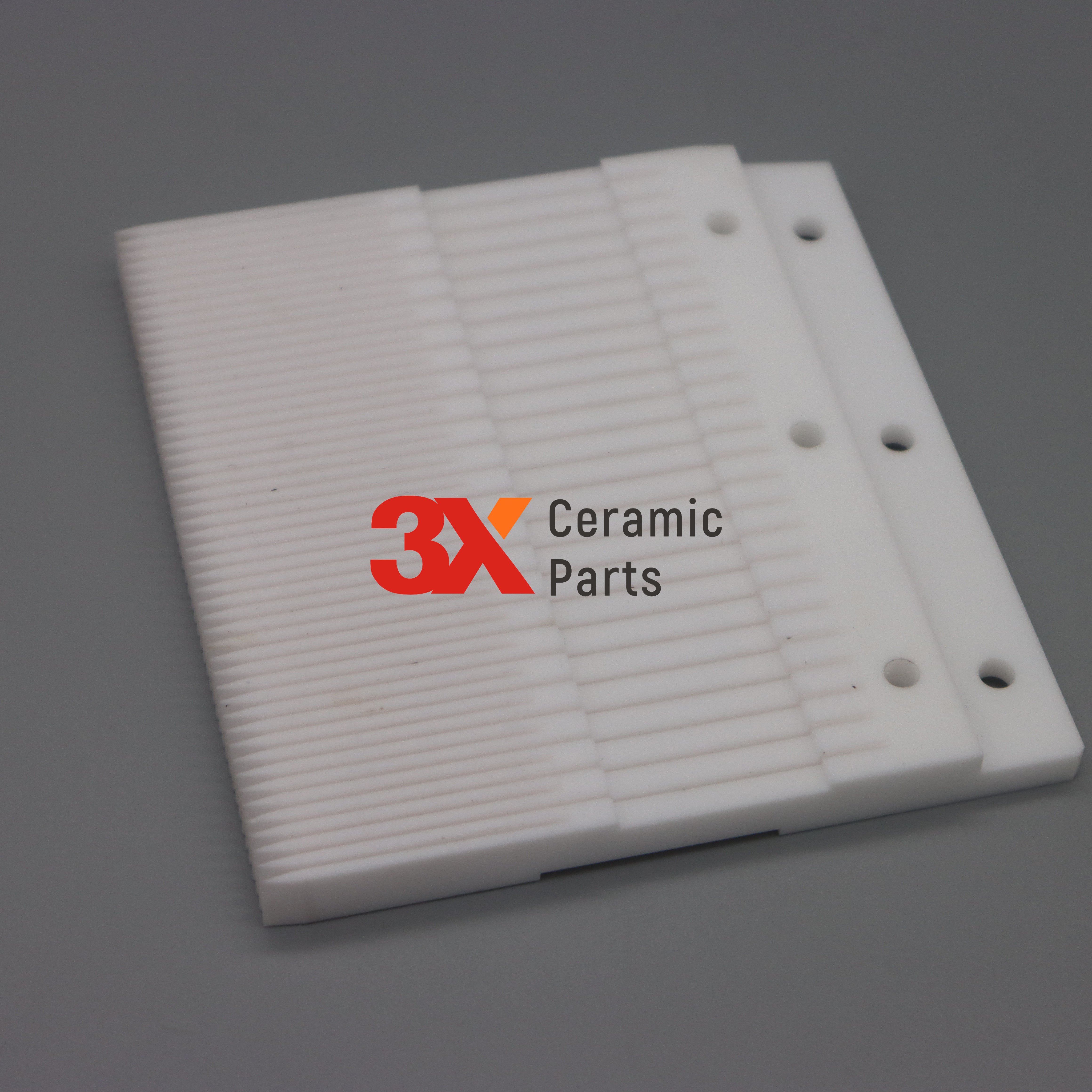 ODM OEM White Zirconia Ceramic Blade Multi-Tooth Ball Rod Shape Insulated Silicon Nitride Material Cutting Ceramic Parts Plates