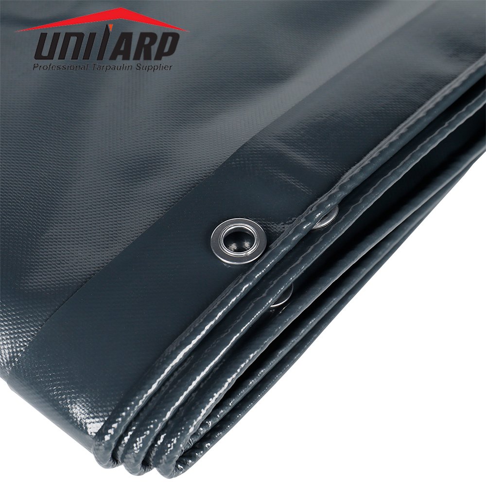 Black Tarp Waterproof 6x8 Feet Medium Duty All Purpose Poly Tarps Cover for Home, Boats, Cars, Camping, Protective Cover