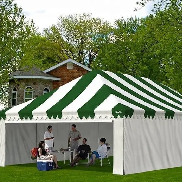 Heavy Duty Waterproof PVC Coated Awning PVC Color Striped Tarpaulin Fence Tarps Roll