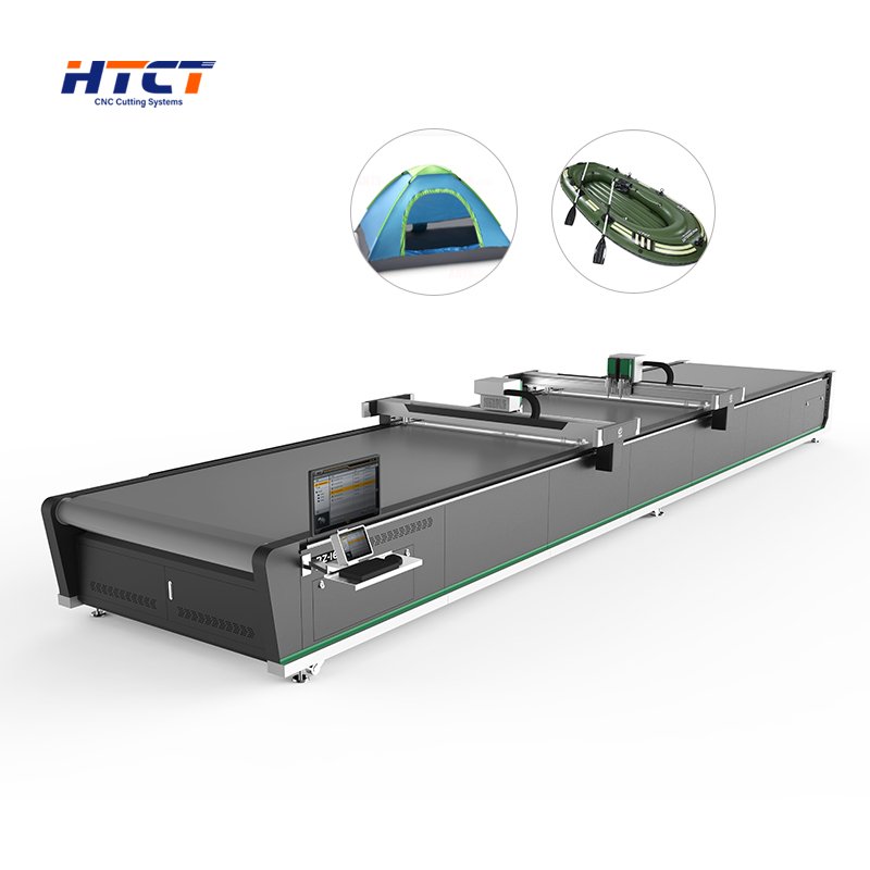 Oscillatory Knife Cutter Inflatable Boat Swimming Ring Cap Kayak Paddle Making Cutting Machine