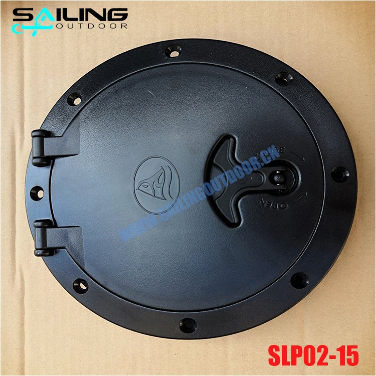 6inch Factory Outlet Nylon Plastic Marine Boat Deck Hatch Cover With Rubber Seal Packing for Yacht