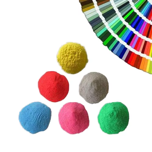 Wholesale PPY16063-1 Gold Electrostatic Spraying Epoxy Powder Coating Polyester Powder Coating