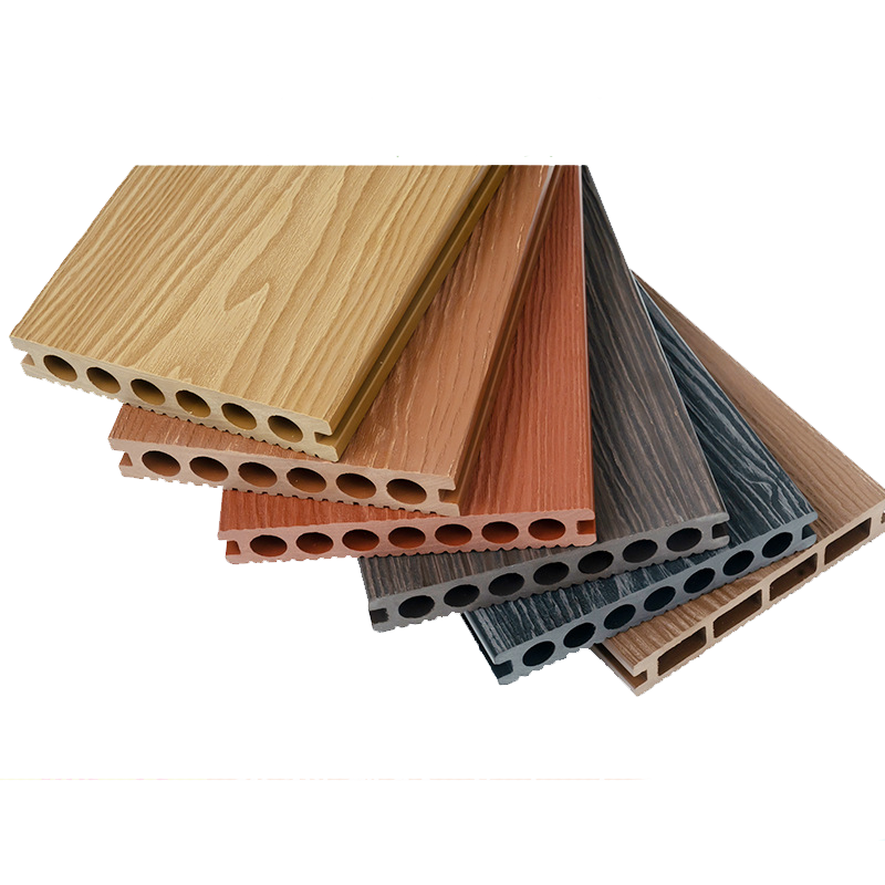 WPC Wall Panel Modern Design Bamboo Wood Fiber Decorative Waterproof Outdoor Deck Floor Covering with High Quality