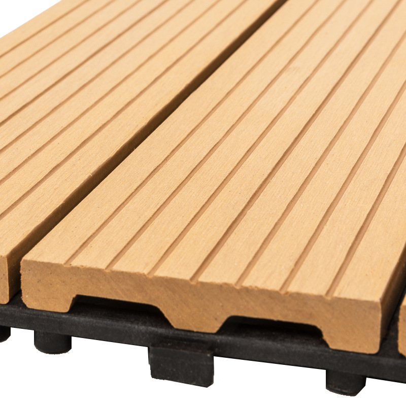 WPC Wall Panel Modern Design Bamboo Wood Fiber Decorative Waterproof Outdoor Deck Floor Covering with High Quality