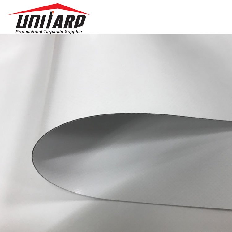 2.5m 3.0m White PVC Vinyls 750gr 850gr Tent Fabrics Fire Resistant PVC Coating Tarpaulin with Blackout