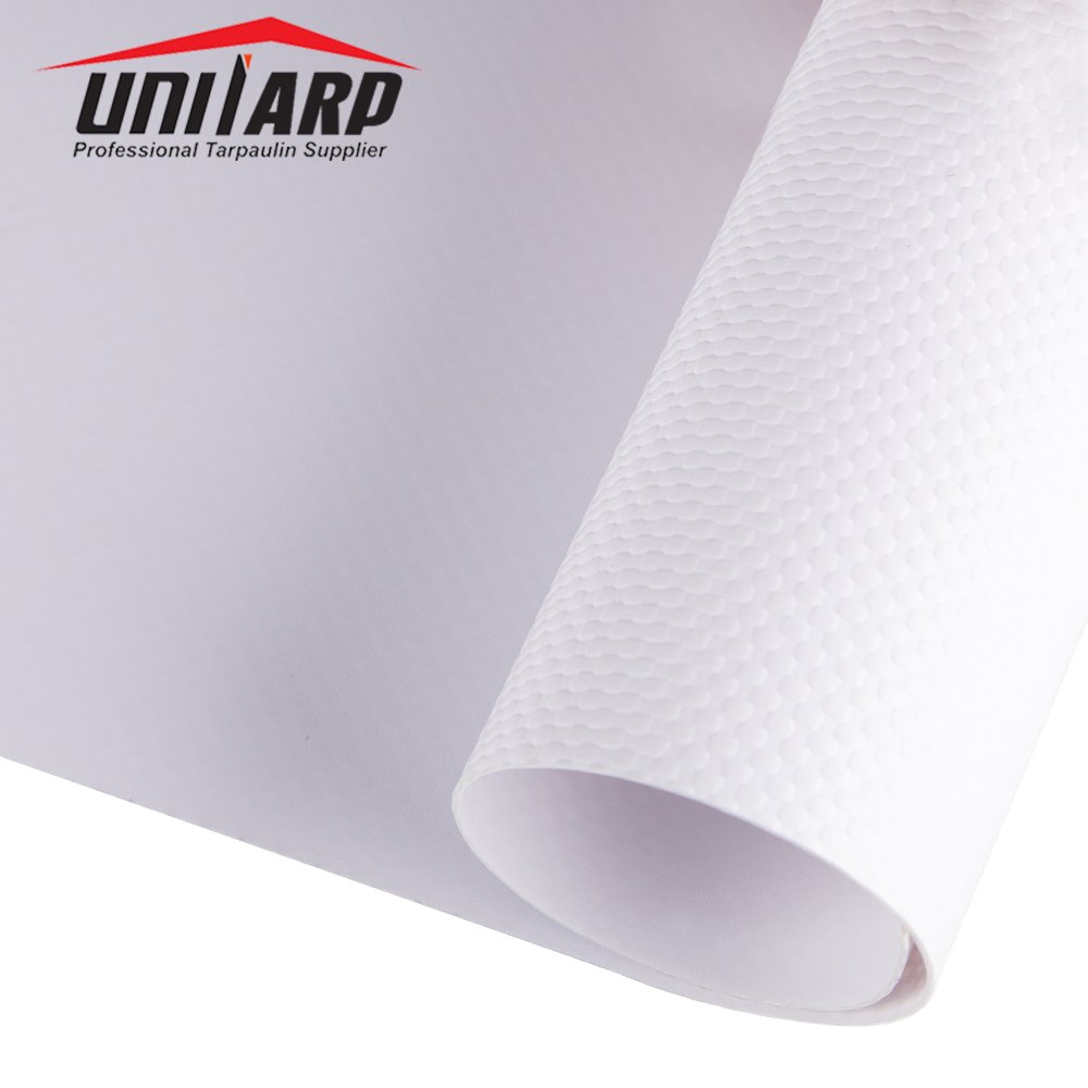 2.5m 3.0m White PVC Vinyls 750gr 850gr Tent Fabrics Fire Resistant PVC Coating Tarpaulin with Blackout