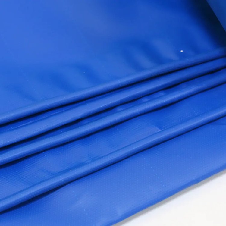 Heavy Duty Blue Color Waterproof Anti UV Tear Resistant Vinyl PVC Tarpaulin Rolls PVC Tarp Fabric for Goods Covers