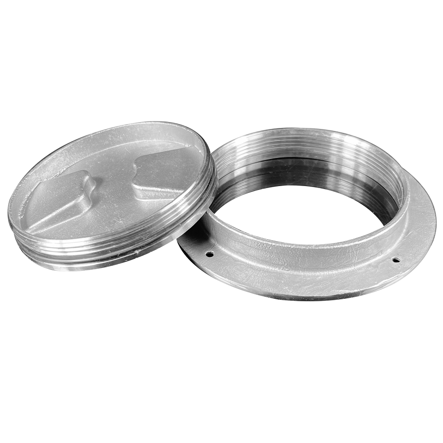 Stainless Steel 316 Marine Boat High Mirror Polishing Hatch Cover Round Hole Deck Plates