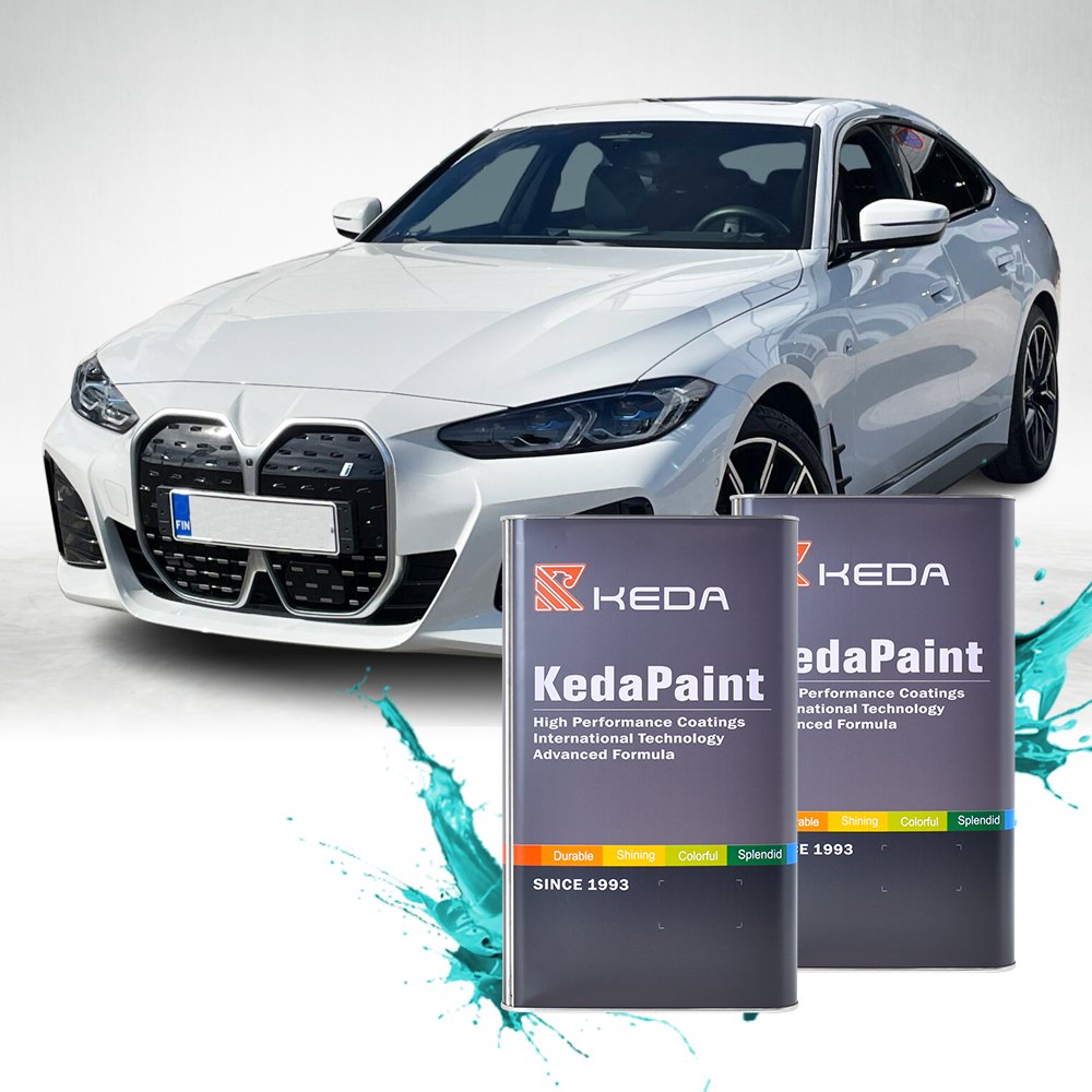 KeDa Super Fast Drying Car Paints High Gloss Mirror Effect Clear Coat Varnish for Automotive Paint Car