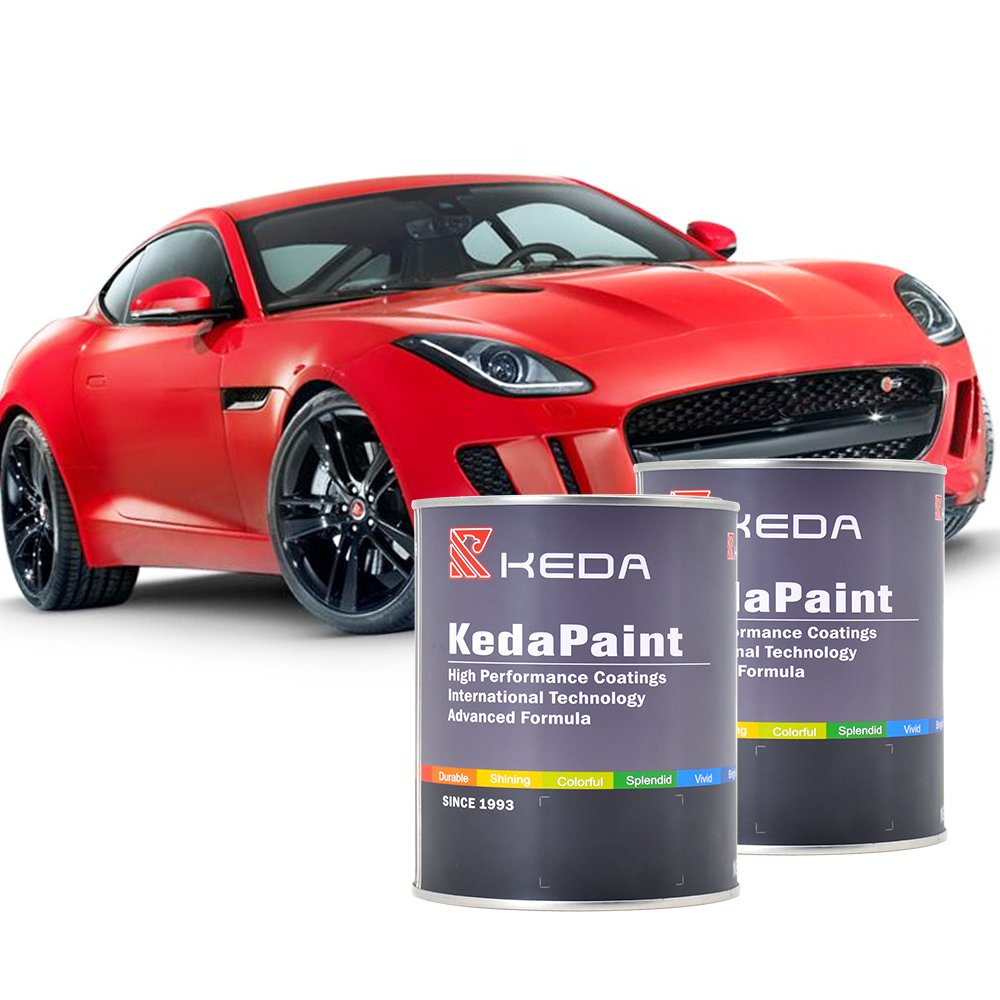KeDa Super Fast Drying Car Paints High Gloss Mirror Effect Clear Coat Varnish for Automotive Paint Car