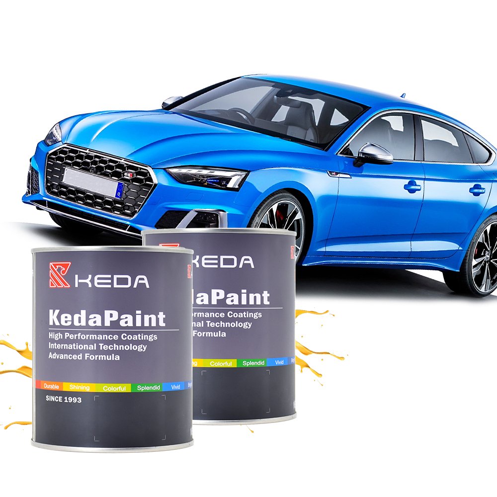 KeDa Super Fast Drying Car Paints High Gloss Mirror Effect Clear Coat Varnish for Automotive Paint Car