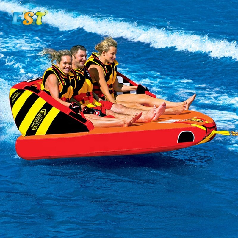 Exciting Surfing Water Toy Inflatable Towbale Water Ski Boat for Beach & Sea