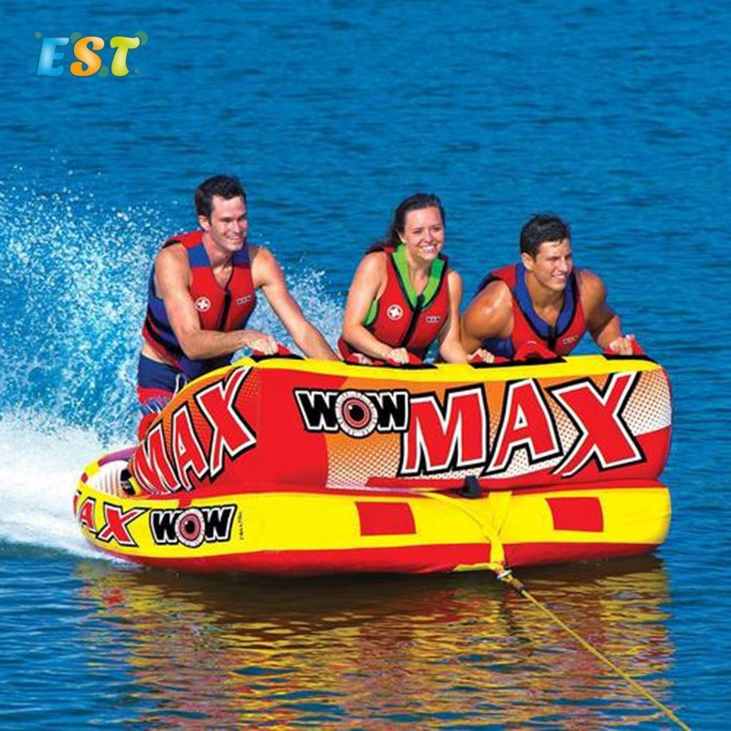 Exciting Surfing Water Toy Inflatable Towbale Water Ski Boat for Beach & Sea