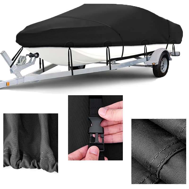 Factory Direct Sales Boat Cover Custom Boat Shade Covers UV Proof Durable Wear-Resistant Boat Cover Waterproof
