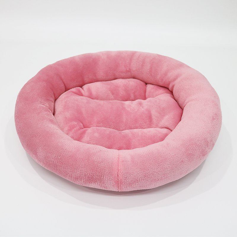 Wholesale Soft Pet Bed Washable Dog Bed Calming Pet Bed Anti Anxiety Cat Sofa Cute Pet Cave for Medium Dog and Cat