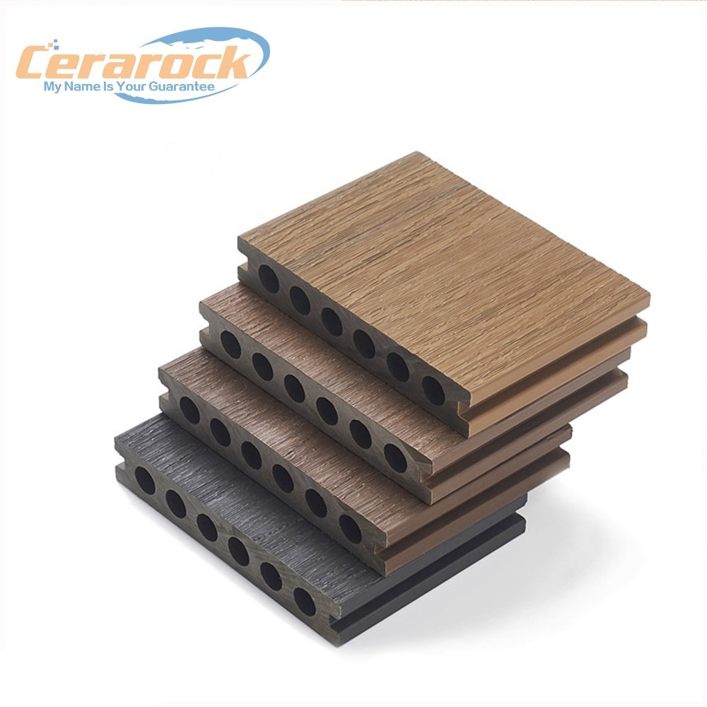 China Low Price Wpc Composite Deck Wpc Plastic Outdoor Pvc Decking Floor Covering