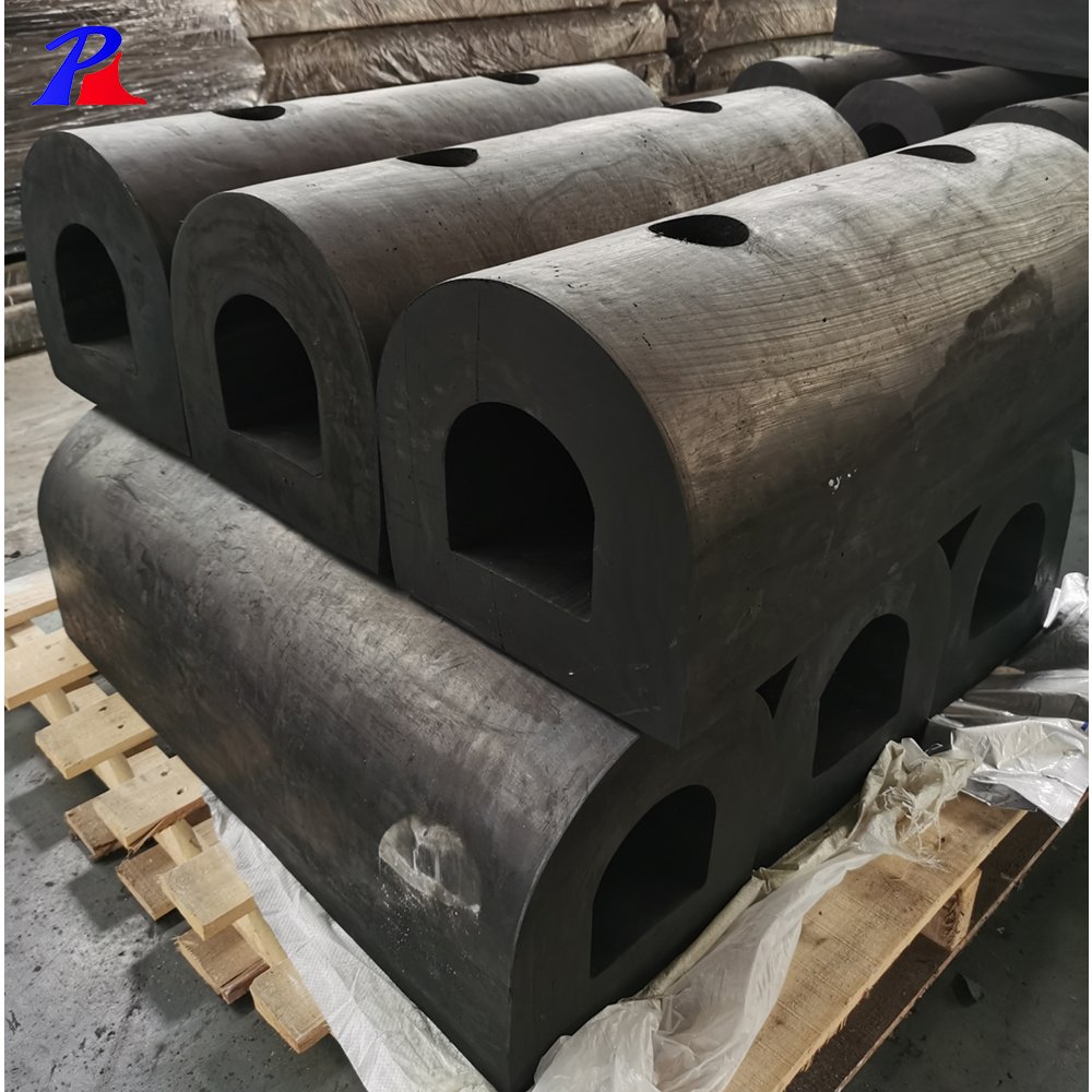 Marine Type D Rubber Fender For Ship / Vessel